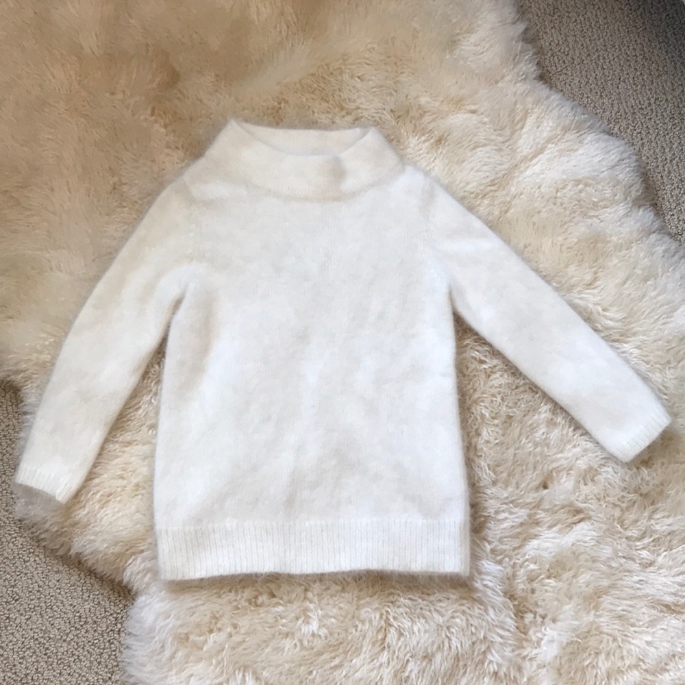NWT Anthropologie Moth Angora Rabbit Hair Sweater